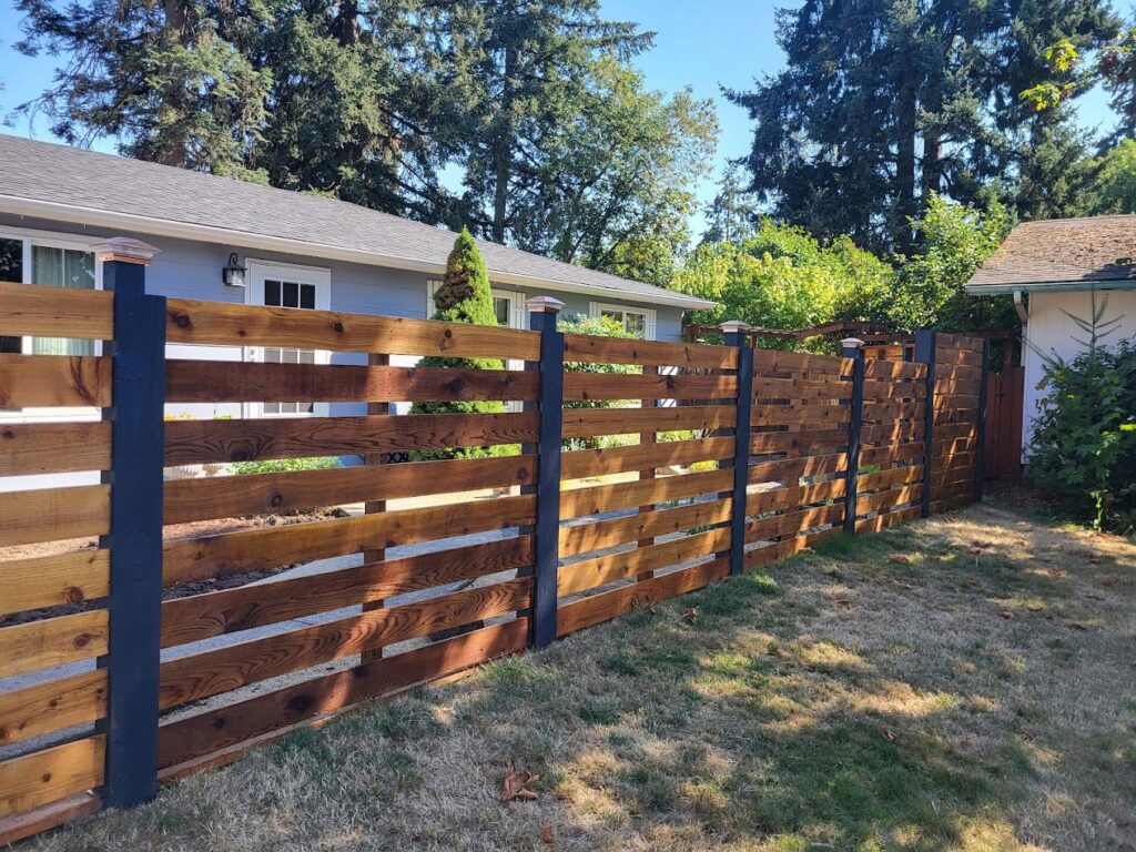 New Wooden Fencing